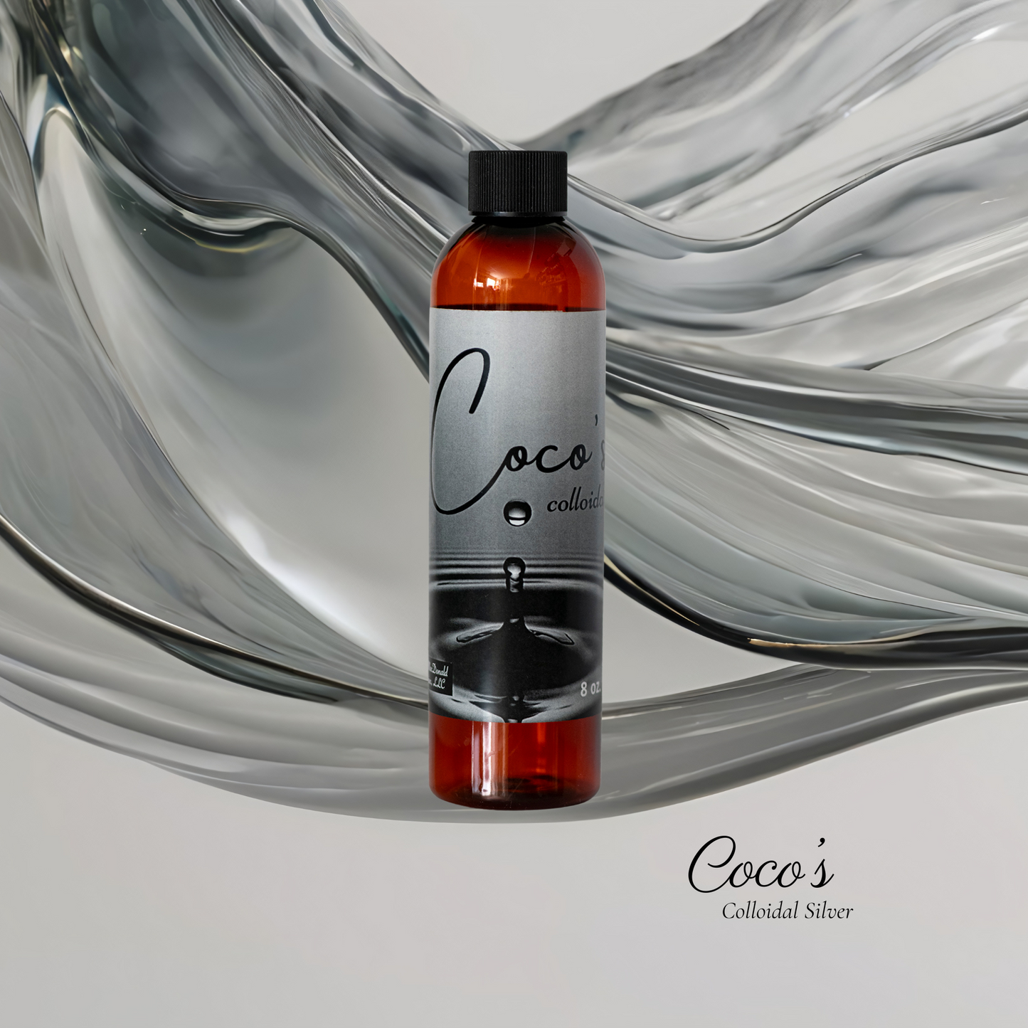 Coco’s Colloidal Silver – 8 oz Bottle